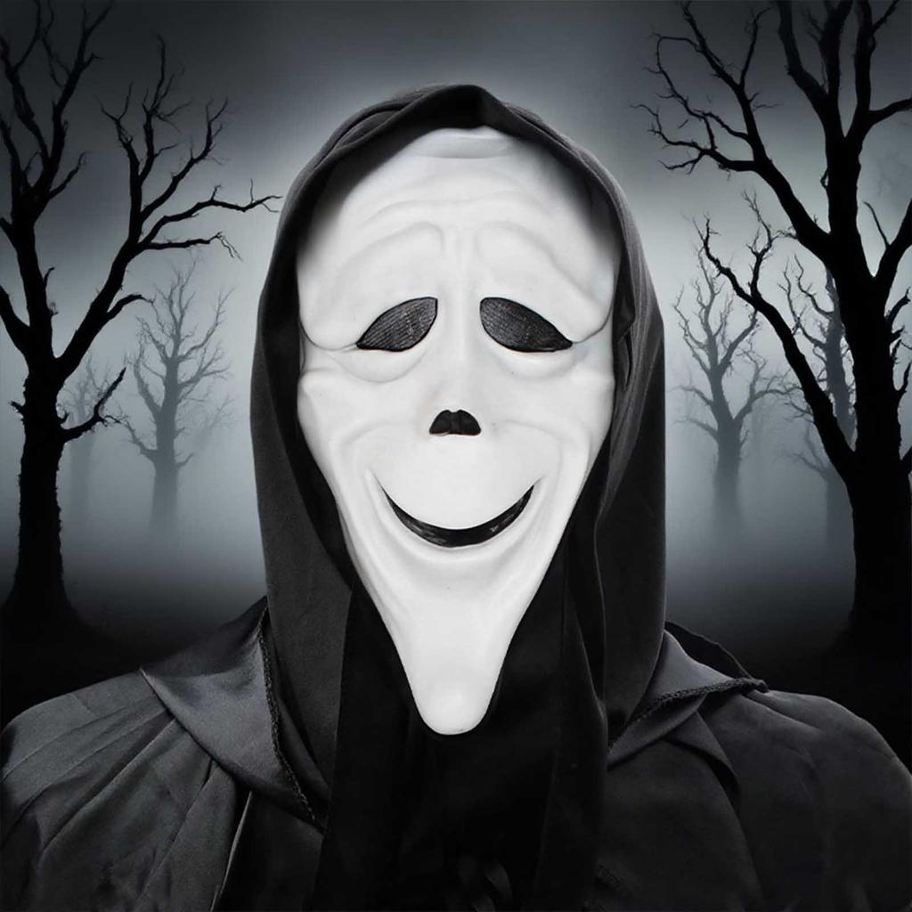 Maschera di Halloween Dark Role Playing, Adatta Maschera Horror in Lattice Una Maschera Divertente