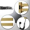 Electric Heated Towel Rack Smart Temperature Control Warming for Shower Black