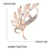 High-Grade Alloy Rhinestone Opal Bouquet Brooch Elegant Temperament Women'S Clothing Brooch Jewelry Pin