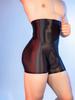 Sexy Herren U-förmiger Beutel Hohe Taille Boxer Öl Glänzend Sexy Tanga Öl Glänzend Transparent Durchsichtig Unterwäsche Unterteil Dienstmädchen Gay Wear