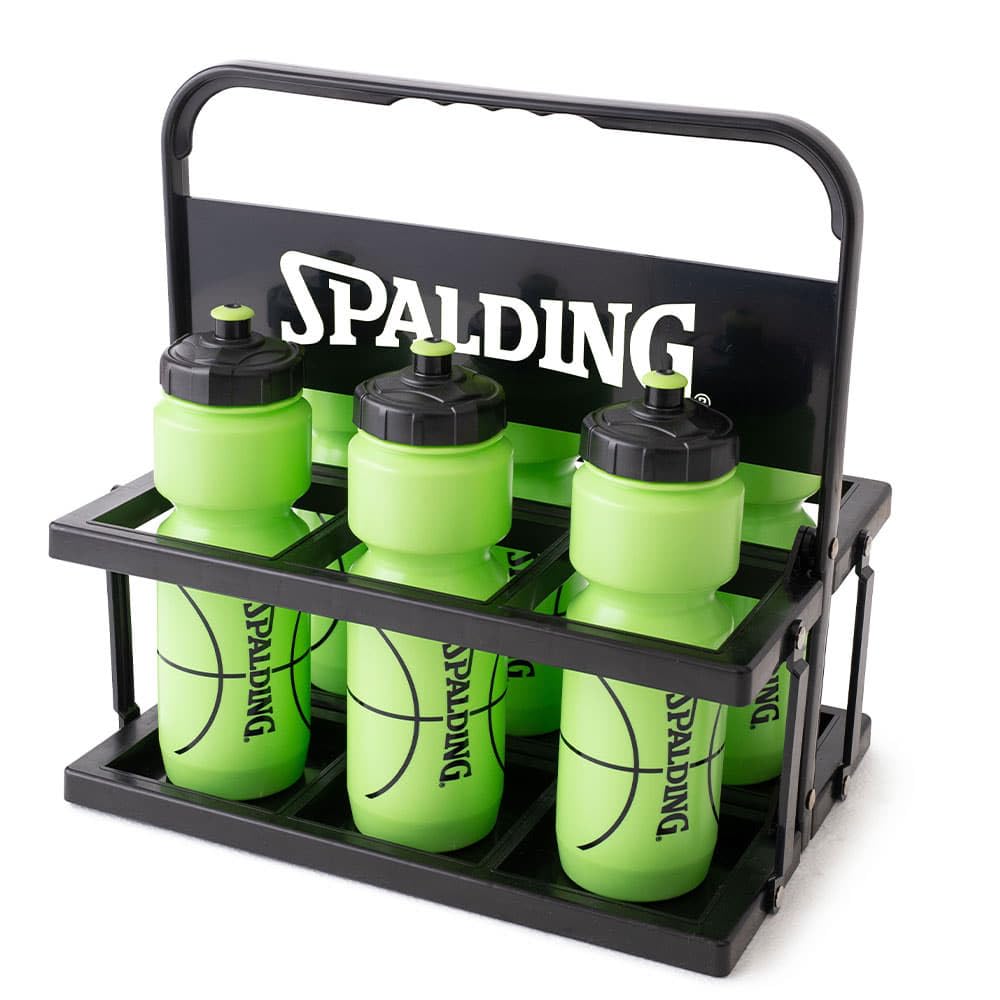 SPALDING Squeeze Bottle Rack, Black and White, W35.5 X D24 X H35cm, 15-006WH