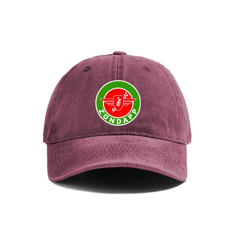 Zundapp Motorcycle Baseball Cap Summer Distressed Dad Hats Unisex Outdoor Adjustable Cotton Caps