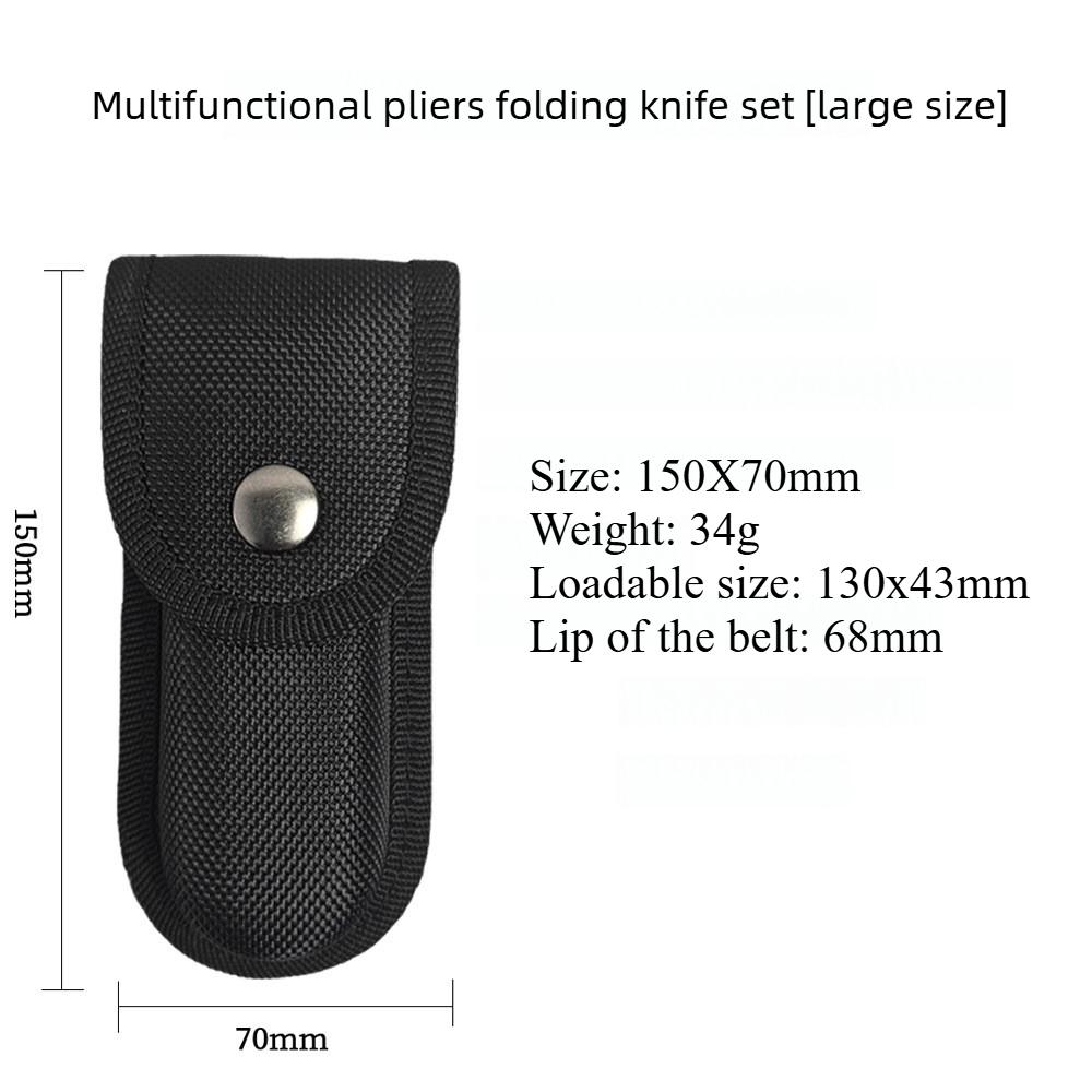 Neue EDC Taktische Messer Hüllen Taschen Nylon Oxford Set Klappmesser Verpackung Nylon Etui Geschenk Messer Set Zange Scheide Beutel