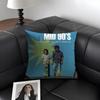 Classic Movie MMid 90S Cushion Cover Natural Linen Organic Fabric DoubleSided Printing Sofa Home Decor Gift Pillow Case