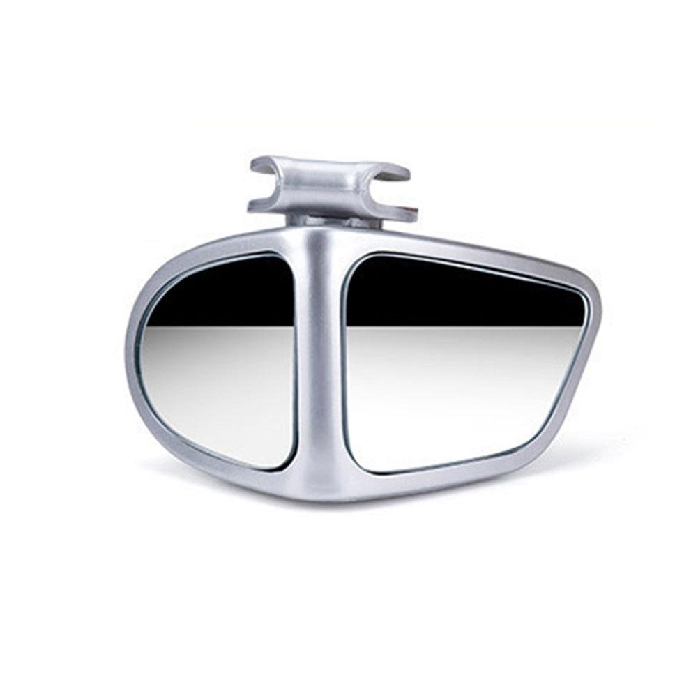 

Автомобильное реверсивное маленькое круглое зеркало на переднем и заднем колесе, широкоугольное зеркало, двустороннее вспомогательное зеркало заднего вида, слепое на 360 градусов Right Silver