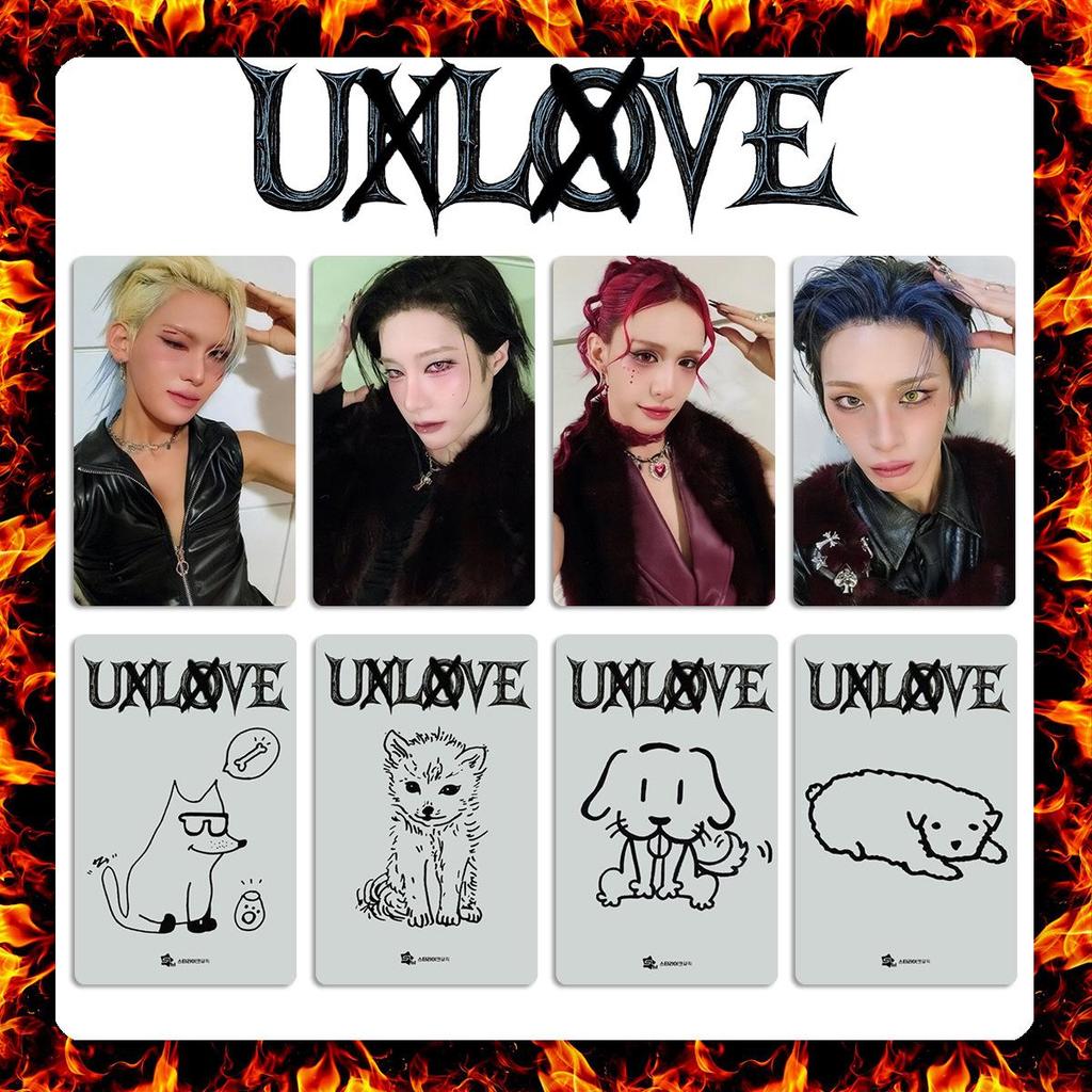 XLOV UXLXVE Album Photocards & Haru Style Jump Up Bonus Cards UNLOVE Edition.