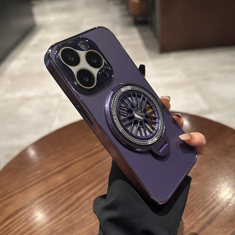 

Матовый чехол Nano AG для Apple 16promax для iPhone 15 Гироскопический магнитный кронштейн 14 Защитная крышка For iPhone11Promax