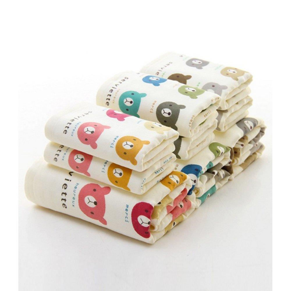 Cotton Bath Soft and Ideal for Home Cute X 76 100% Hotel-Style Towel, Quick-Drying, Absorbent, Comfortable, Use, Design, Thin, Breathable,