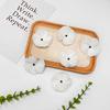 White Mesh Nail Drill Three-Dimensional Flower Decoration Handmade Diy Accessories Shoes, Hats, Bags, Accessories, Clothing Accessories