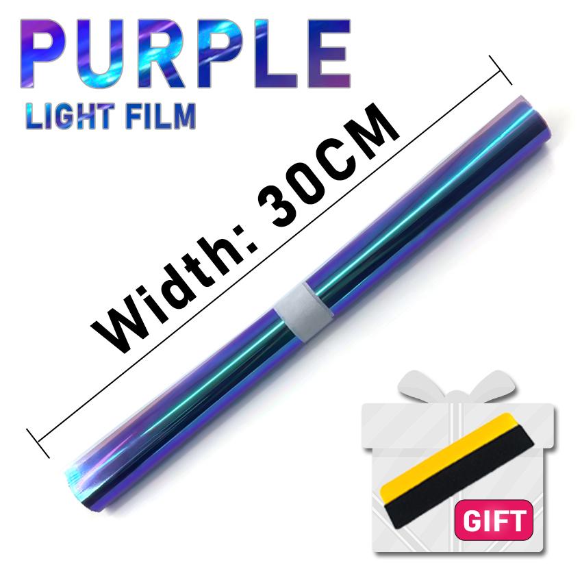 30x100cm Auto Styling Headlight Blackout Film PPF Vehicle Junior Taillights Translucent Lights Vinyl Film Color Change Stickers