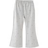 DAVE&BELLA Girls' Summer Knit Flared Long Pants
