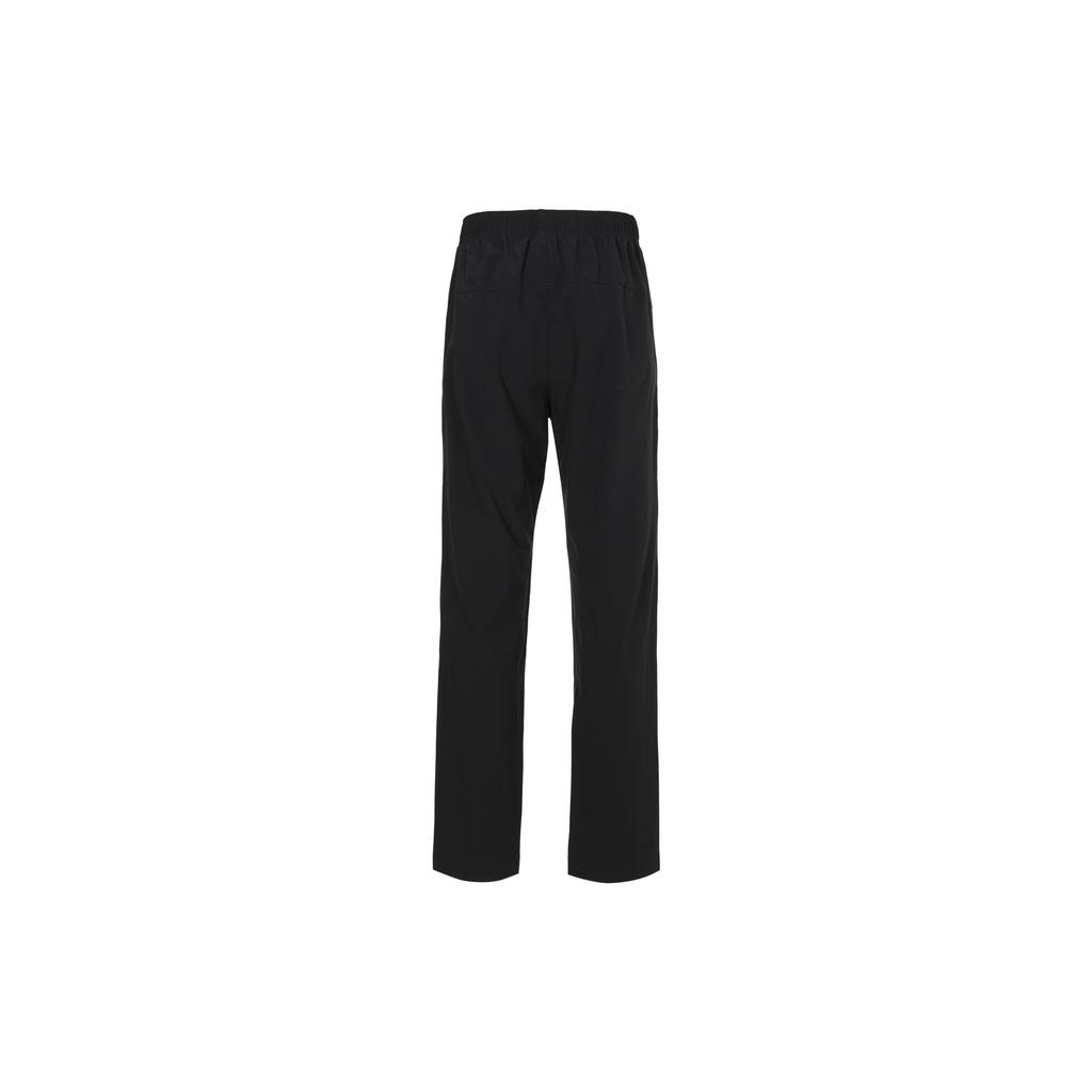Li-Ning Quick-Dry Straight-Leg Casual Fitness Running Knit Pants Men Bottoms Standard-Black AYKP717-1