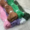 2mm Colored Wax Cord for Beaded Necklace, Handmade DIY Weaving & Tassel Cord, Clothing Accessories.