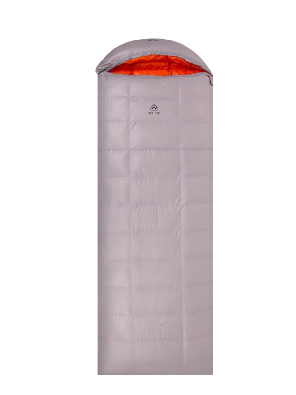 Portable Goose Down Silk Sleeping Bag - Outdoor Envelope Style for Camping & Mountaineering