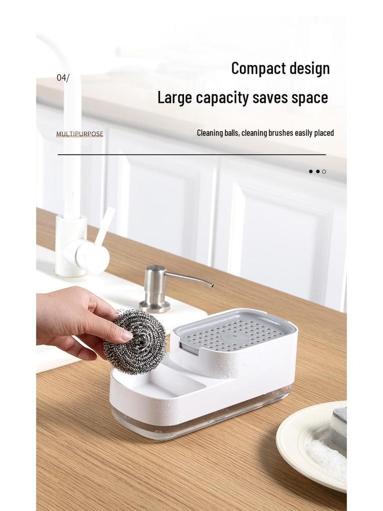 Automatischer Seifenspender mit Pumpfunktion für die Küche.