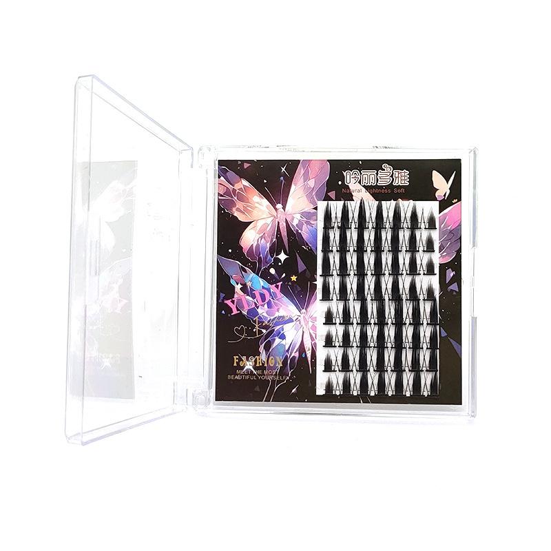 

Накладные ресницы Sweetheart Devil, сегментированные фотогеничные ресницы с ощущением жизненной силы и ощущением чистого желания в стиле комиксов Small8