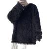 Mohair Plüschpullover Herren Lazy Style High-End Weich Weiß Rundhals Pullover Damen Oberteil