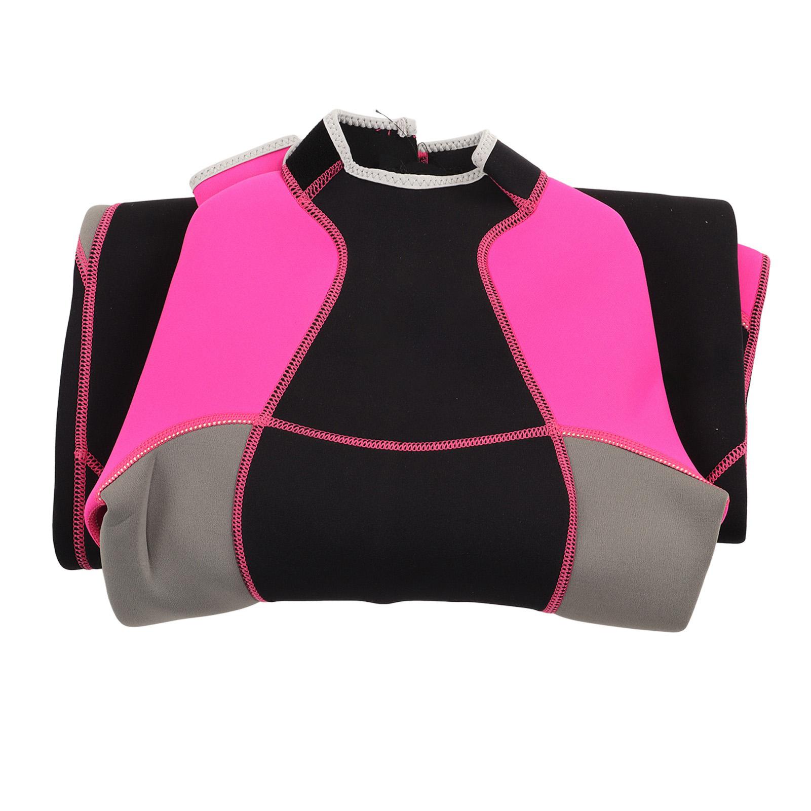 

Women Full Body Wetsuit One Piece Surfing Diving Suit Dive Skin Rash Guard Long Sleeve Zip Quick Dry 3mm XL