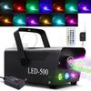 500W Bar Wedding KTV Fog Maker Stage Portable LED Full Color Smoke Machine