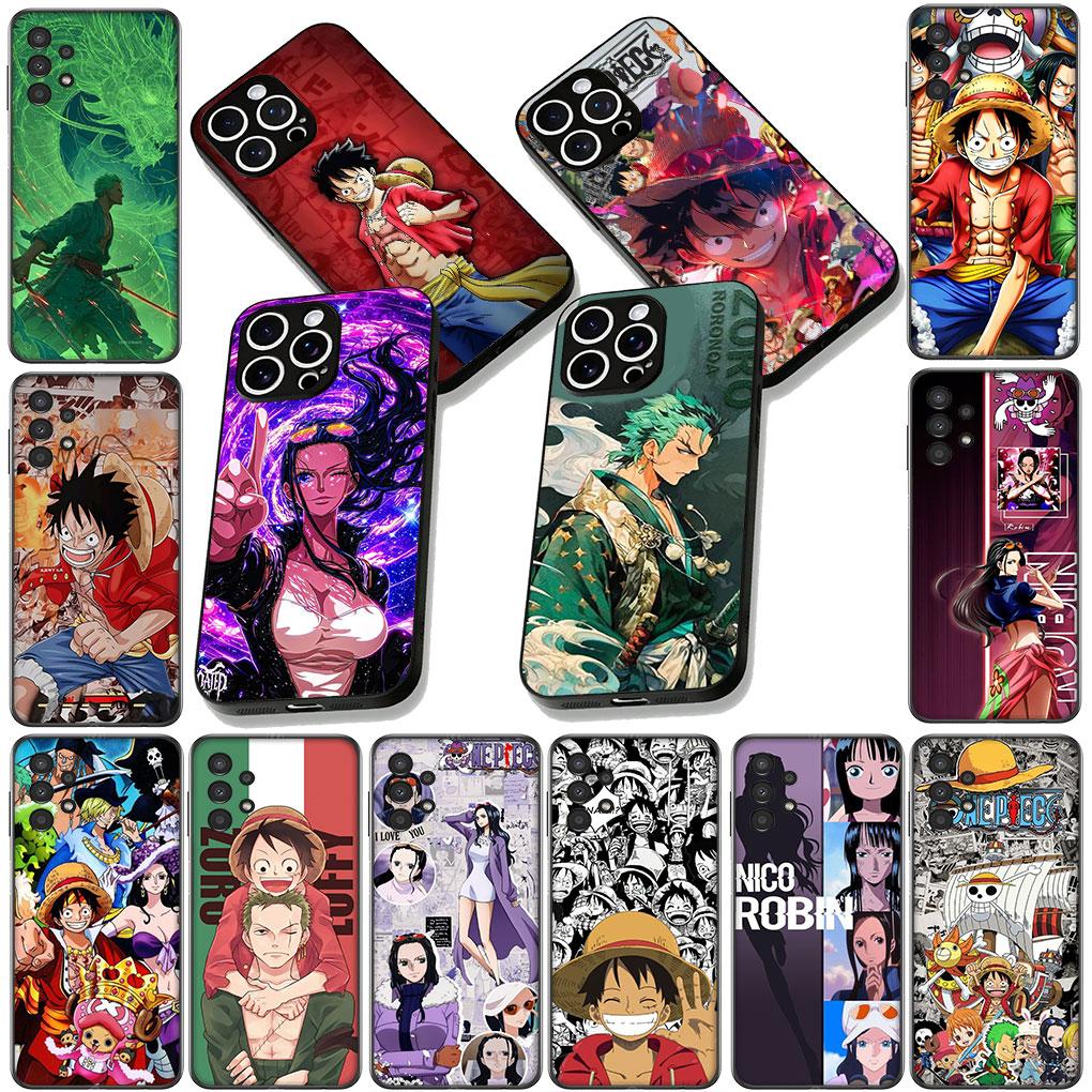 for Motorola Moto Edge 70 60 Fusion NEO Pro G Stylus G56 G96 G52 G04 G05 20 Phone Case Nico Robin Roronoa Zoro One Luffy Pieces