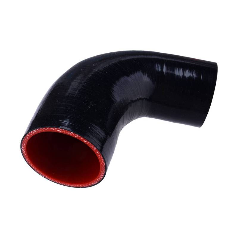51-64mm 2  to 2.5  90 Degree Silicone Intake Intercooler Coupler Pipe Hose New