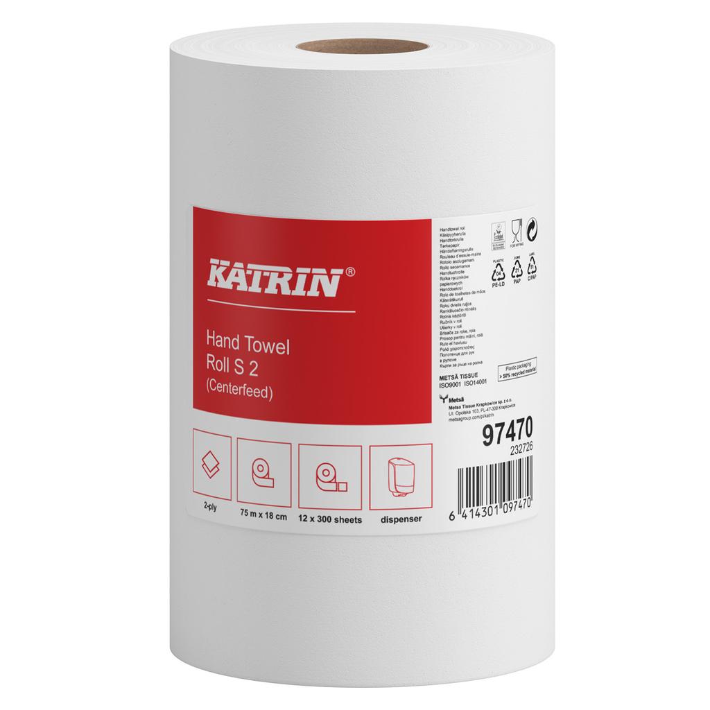 Katrin Plus S2 Roll Towel 60 , A'12 pcs