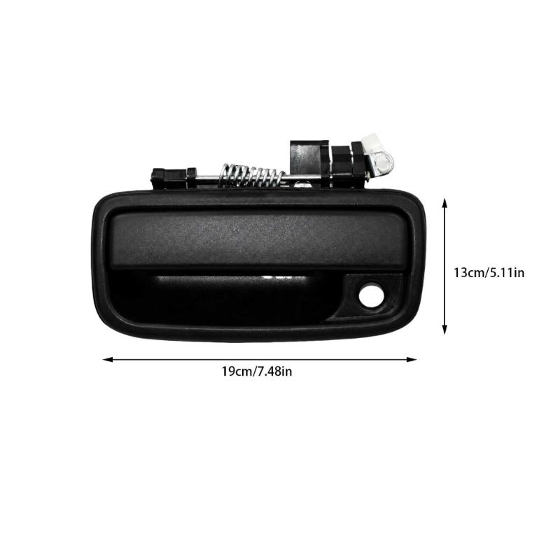 Replacement Exterior Door Handle 6921035030 6922035030 with ABS Construction, Integrated Spring Assembly, and One-Handle Package Scope