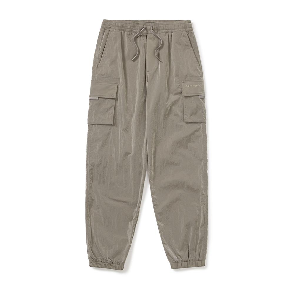 SNOWPEAK Bright Cargo Jogger Pants Tan Gray (S24FUFPT70)