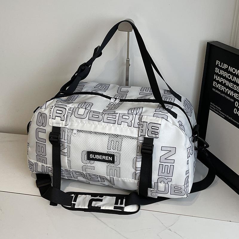 

Downhill Bag Travel Bag Sports Bag Gym Bag Travel Bag Women s Letters Hand Held Shoulder Crossbody Bag