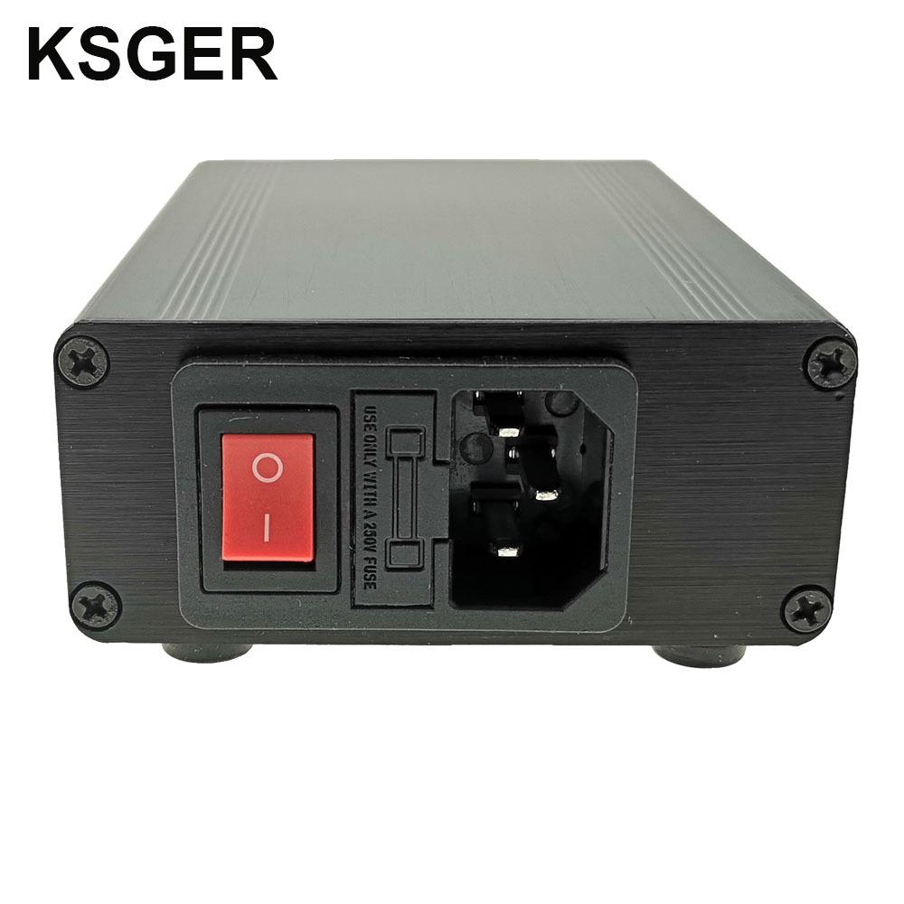 KSGER T12 Soldering Station OLED Adjustable Temp STM32 V2.1S with Electric Soldering Iron Tip Heating Core