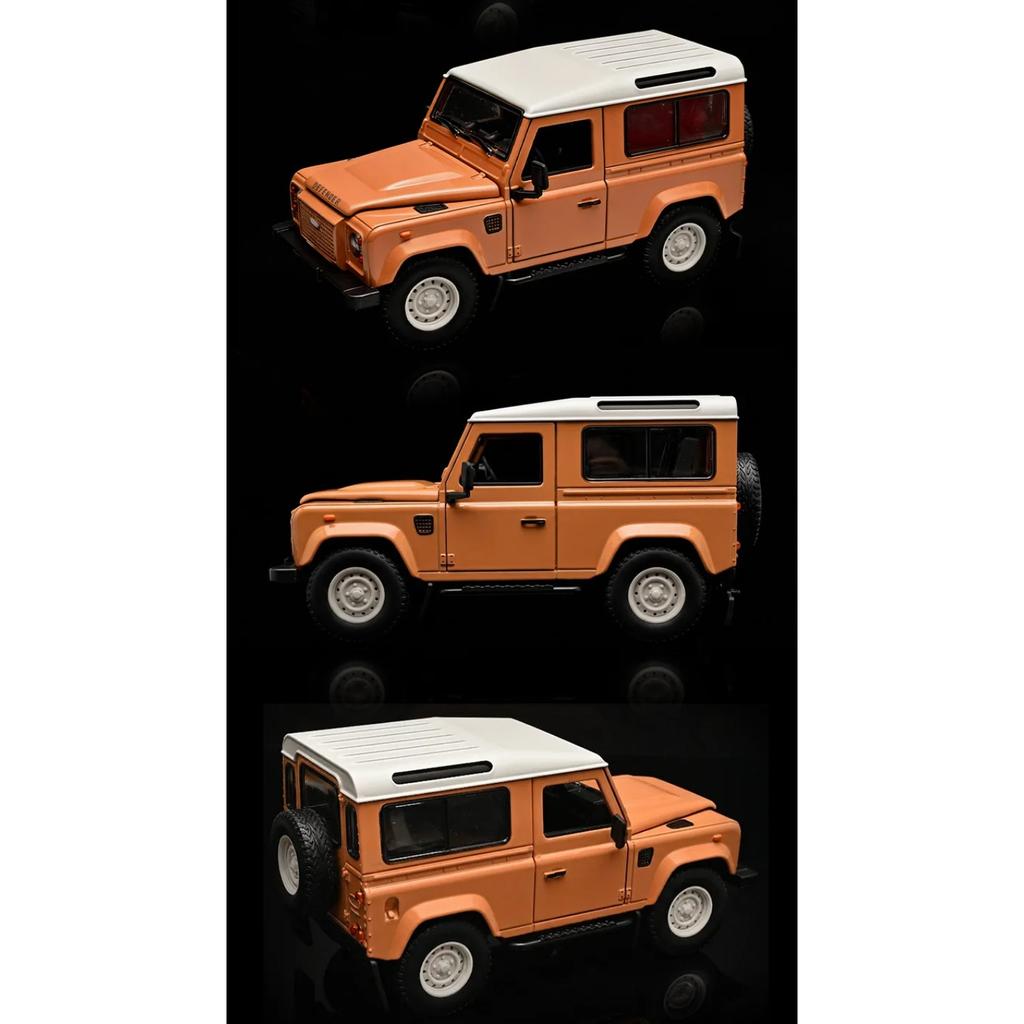 1/24 Land Rover Defender Works V8 Islay Edition Alloy Car Diecasts & Toy Vehicles Car Model Miniature Scale Model Car Toys for Children