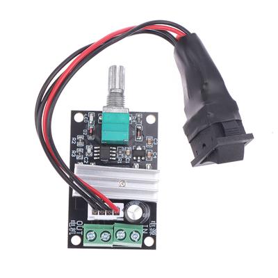 DC 6V 12V 24V 3A PWM Motordrehzahlregler Einstellbare Geschwindigkeit DC Motortreiber Vorwärts-Rückwärtsschalter