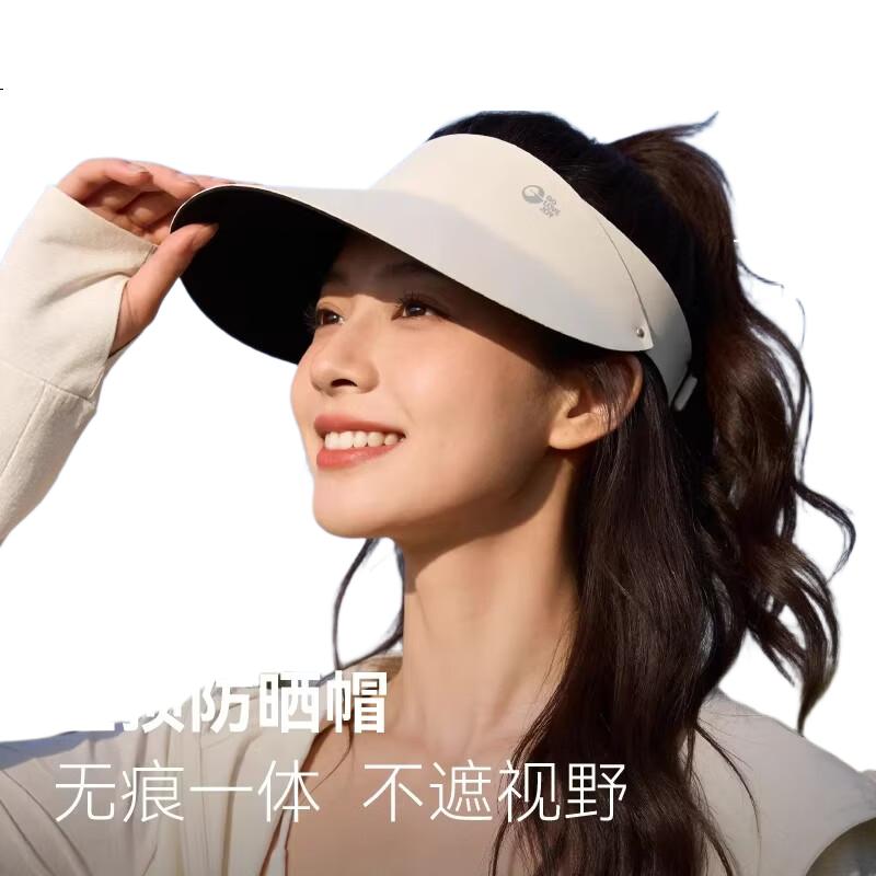 GOLOVEJOY Sun Protection Hat Open Top Summer Outdoor Sports Cycling Commuting Sunshade Wide Brim Foldable
