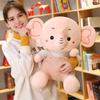 23cm-55cm Kawaii Elephant Plush Animal Toys Kids Soft Stuffed Elephant Doll Baby Appease Toys Home Decor Children Birthday Gifts