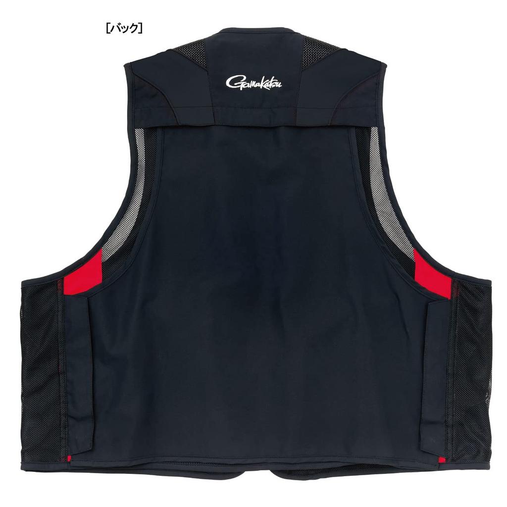 Gamakatsu Fishing Vest GM2325 Black L
