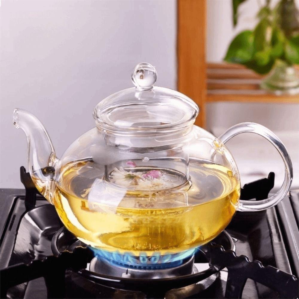 Juego de Té Kung Fu 400/600ml Tetera Resistente al Calor Juego de Tazas de Té Elegante Hogar