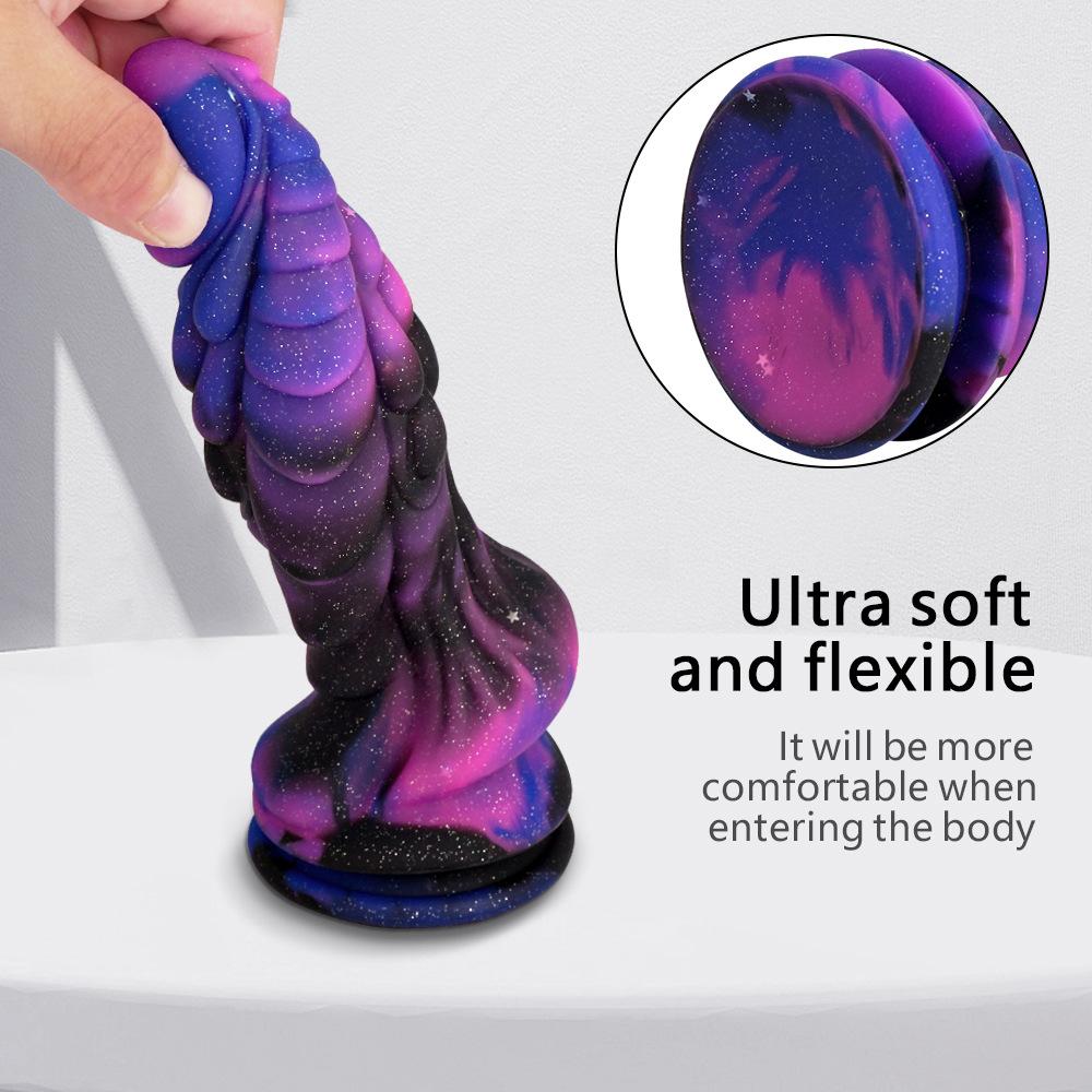 Dragon Dildo for Women Big Anal Dildo with Suction Cup Soft Monster Dildo Silicone Anal Plug Prostate Massager Sex Toys for Men