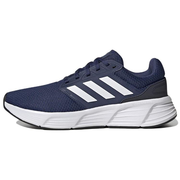 New Adidas Galaxy 6 Tech Indigo Cloud White Legend Ink GW4139