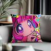Trending MMmuse Dashead Cushion Cover Antidustmite Pillowcase Invisible Zipper Silky Short Plush Sofa Cushion Cover