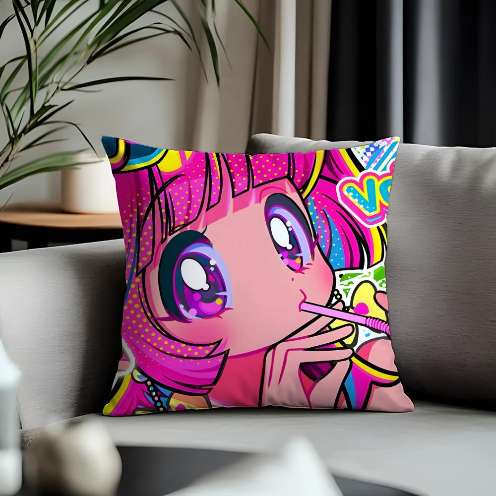 Trending MMmuse Dashead Cushion Cover Antidustmite Pillowcase Invisible Zipper Silky Short Plush Sofa Cushion Cover