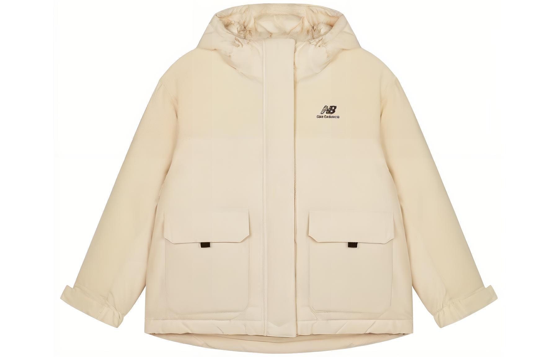 Женская пуховая куртка New Balance Белая AWJ23334-TCM L