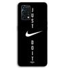 Hülle - MANIACASE - Oppo A95 - Silikon TPU - Schwarz - Motiv Nike "Just do it"