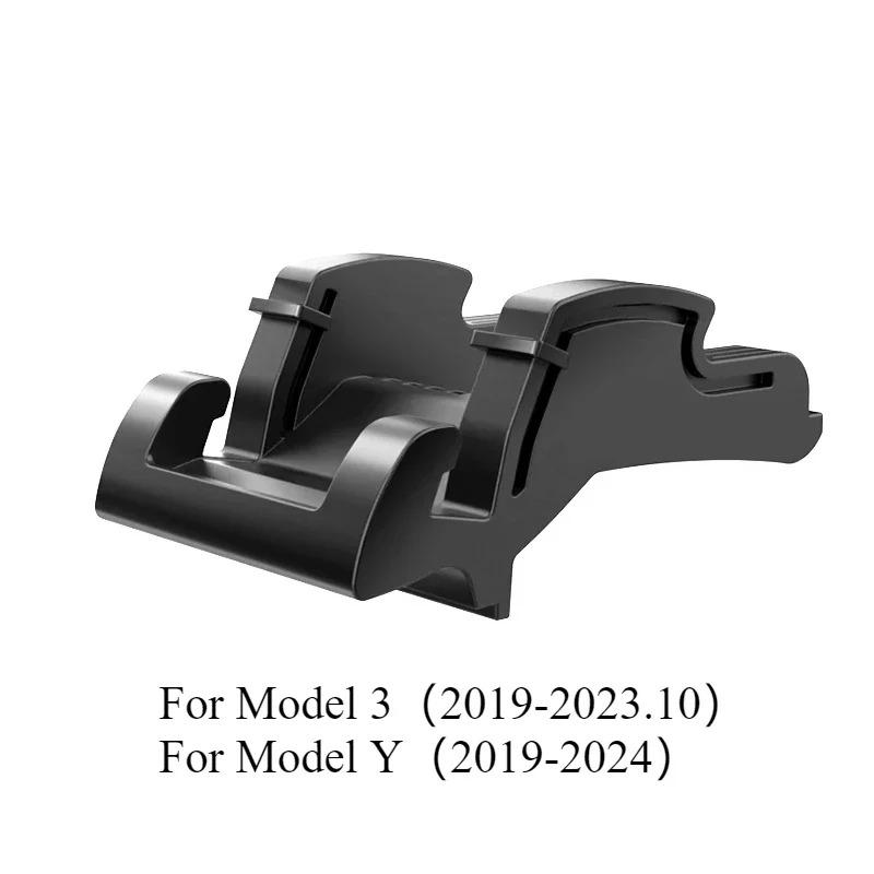 For Tesla Model Y/YL Juniper 2025 Silicone Phone Mount Model 3 Highland 2019-2025 Vent Hook and Sunglass Holder Car Accessories