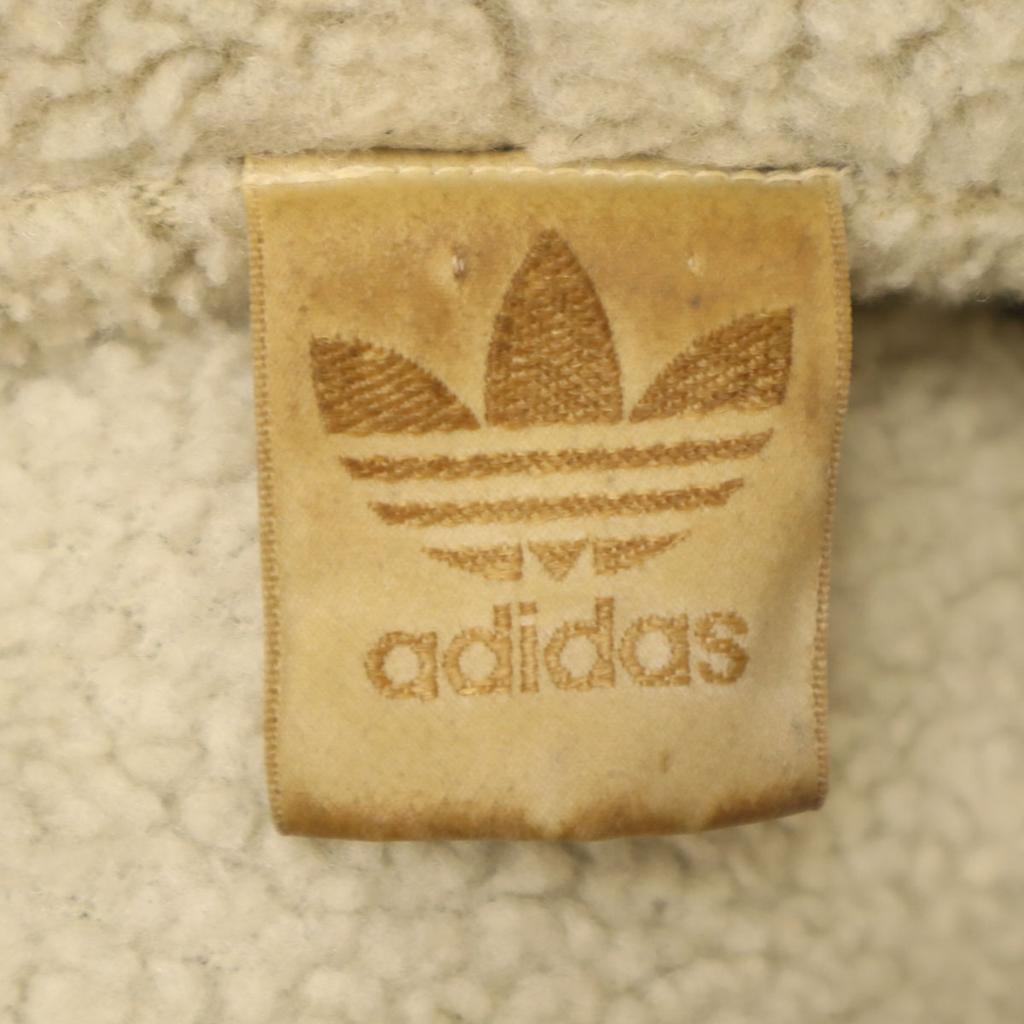 Adidas 80s Vintage Descente Trefoil Logo Long Sleeve Freeze Zip Hoodie O Men's Used