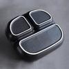 Ceramic Portion Regulation Plate With 3 Compartments Divided Breakfast Dinner Plate Appetizers Platter Dessert Serving Dish