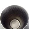 Nagao Ochoco Sake Glass 65ml Titanium with Saucer Spilled Sake Set SAKEMOOD Made in Japan