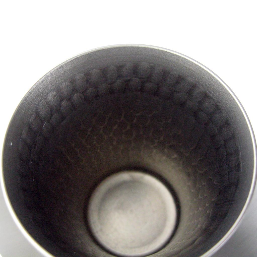 Nagao Ochoco Sake Glass 65ml Titanium with Saucer Spilled Sake Set SAKEMOOD Made in Japan