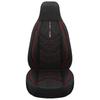Universal All-Season Linen Car Seat Cushion - Breathable, Full Surround for Five-Seaters