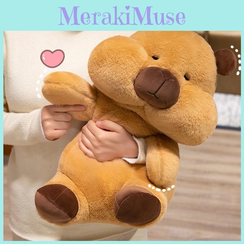 Capybara Cartoon Soft Husky Plush Toy Cute Girl Childrens Birthday Gift Holiday
