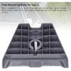 Flat Pipe Adapter, Gen 3 Pole Mount Internet Kit Satellite Standard Dish Bracket, V3 Mount Plate Roof Mounting Holder, Up To Inner Diameter 39mm